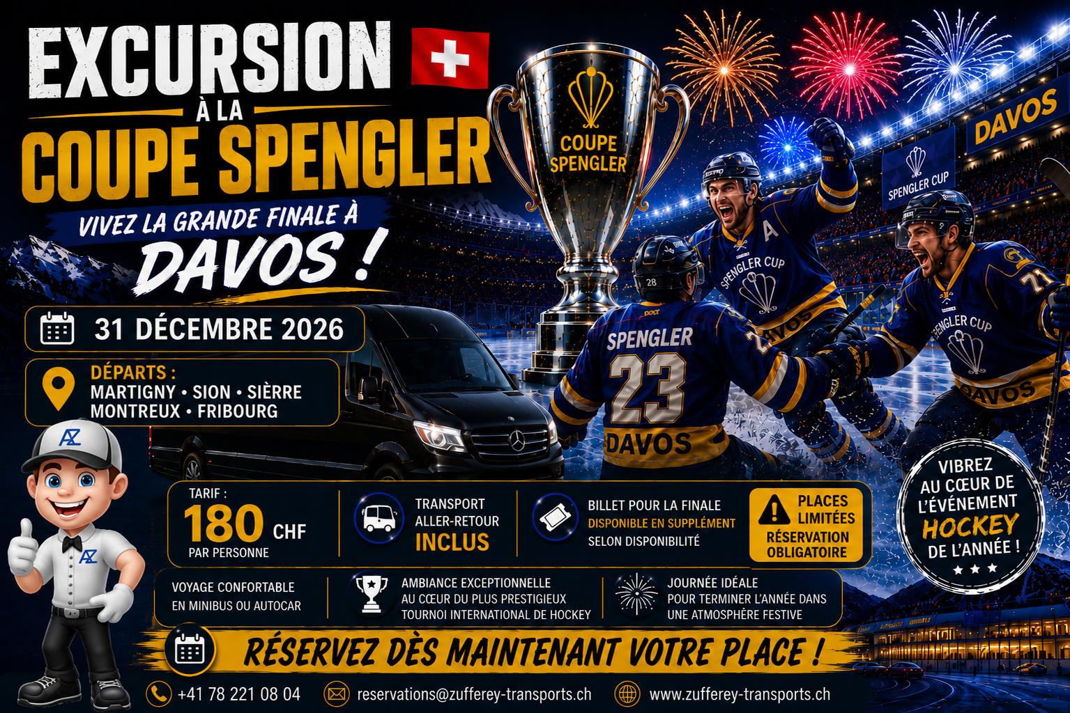 COUPE SPENGLER 2026 – DAVOS 🏒